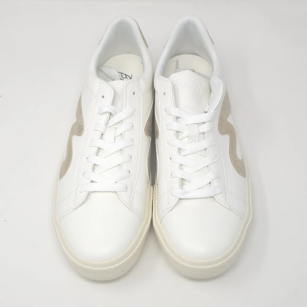 Blowfish Malibu Women's Vice Sneaker, White Ella/Gold Voyager - Picture 7 of 8